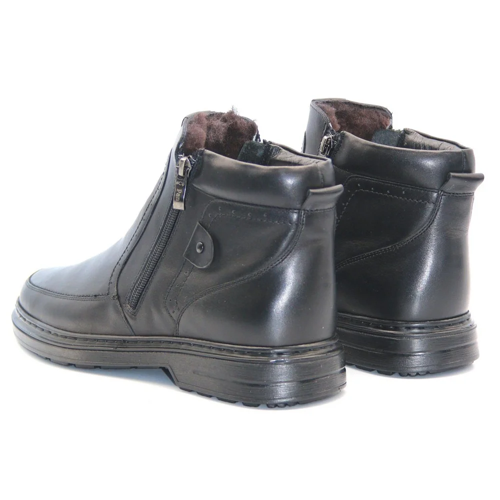 Купить мужские зимние ботинки Giorgio Minardi 1348m 5482 czarny из натуральной кожи