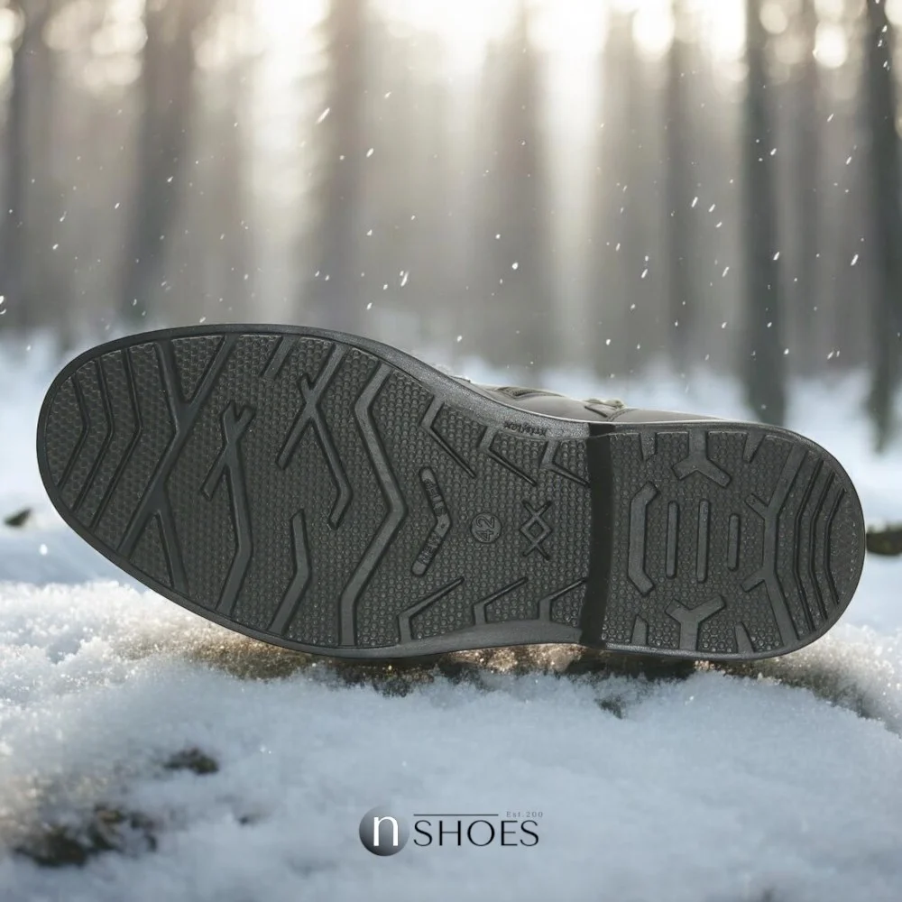 Купить мужские зимние ботинки Giorgio Minardi 1348m 5482 czarny из натуральной кожи