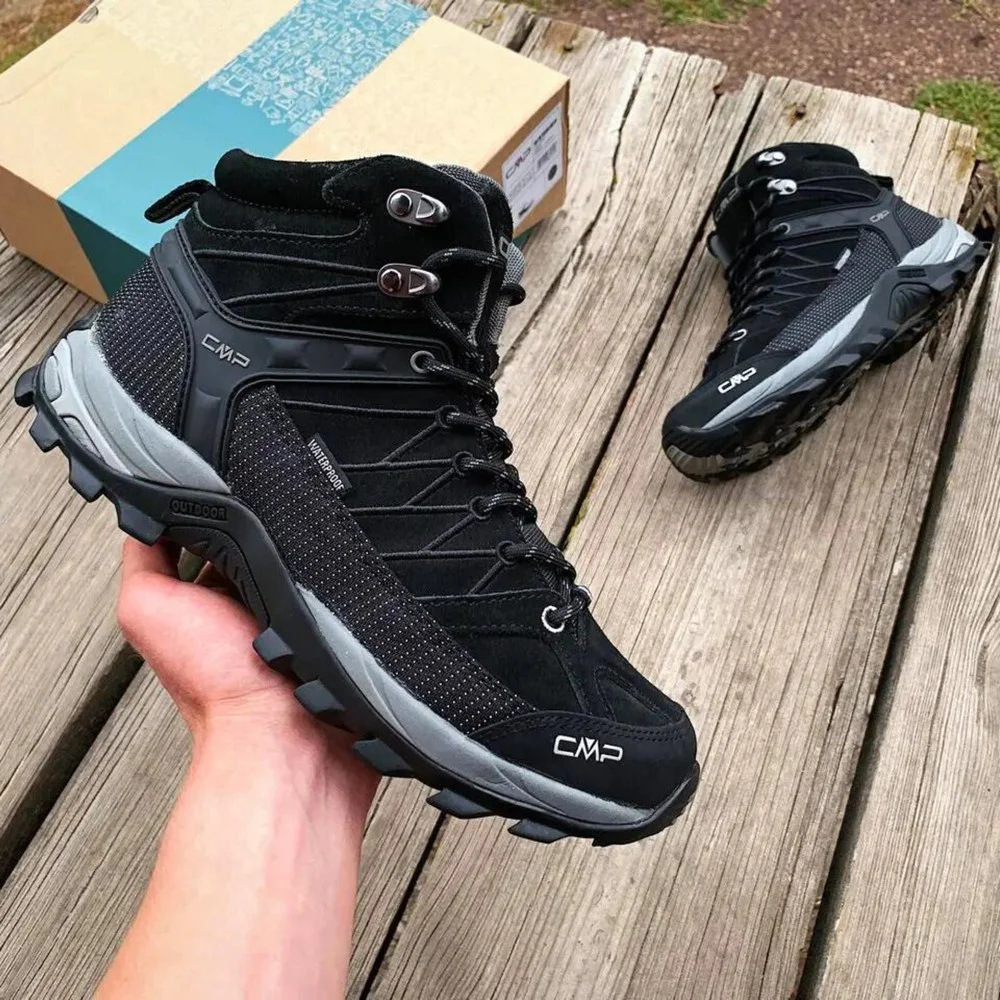 Черевики трекінгові CMP Rigel Mid Wp 3Q12947 Nero/Grey 73UC модель 5495