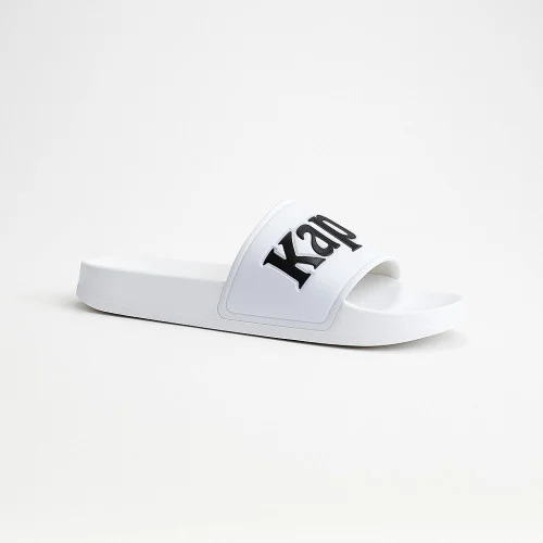 White rubber flip-flops Kappa 304JPU0 A10-M original 5511