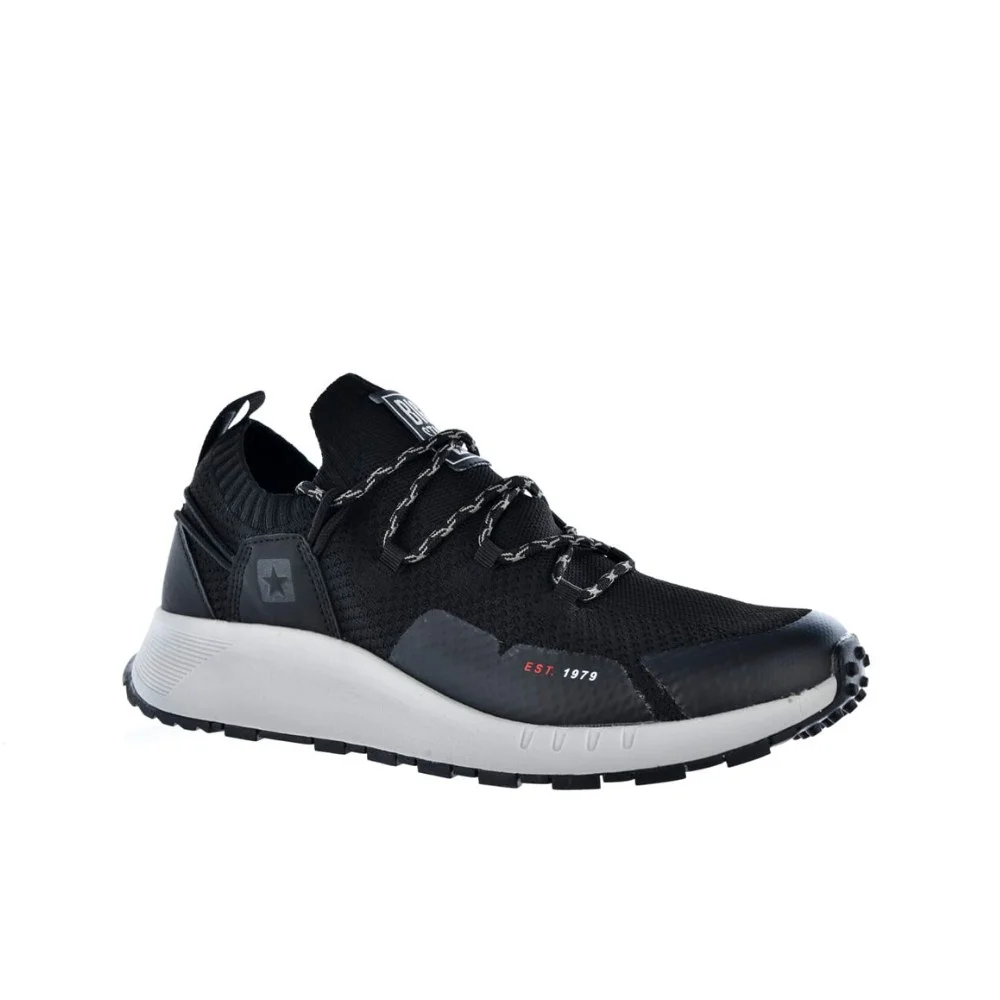Чоловічі чорні кросівки Big Star Shoes KK174015 Black 5521
