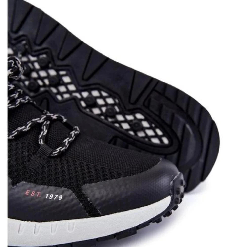 Чоловічі чорні кросівки Big Star Shoes KK174015 Black 5521