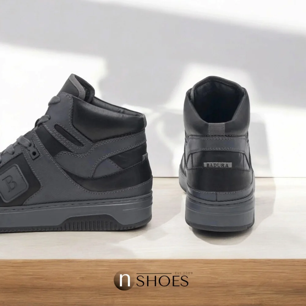 Men's leather sneakers Badura (Poland) model 5538