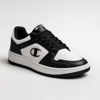 Чоловічі чорно-білі кросівки Champion Rebound 2.0 Low S21906-WW006 White 5578