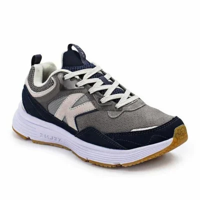 Чоловічі сірі із синім шкіряні кросівки Kelme FLOW 19.352.0731 5581 Чоловічі сірі із синім шкіряні кросівки Kelme FLOW 19.352.0731 5581