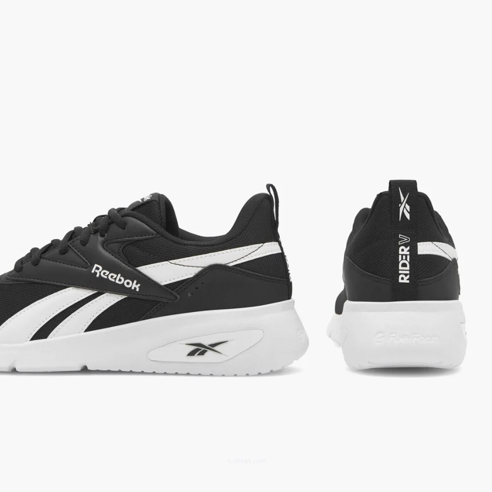 Men's textile sneakers Reebok Rider V Black model 5612