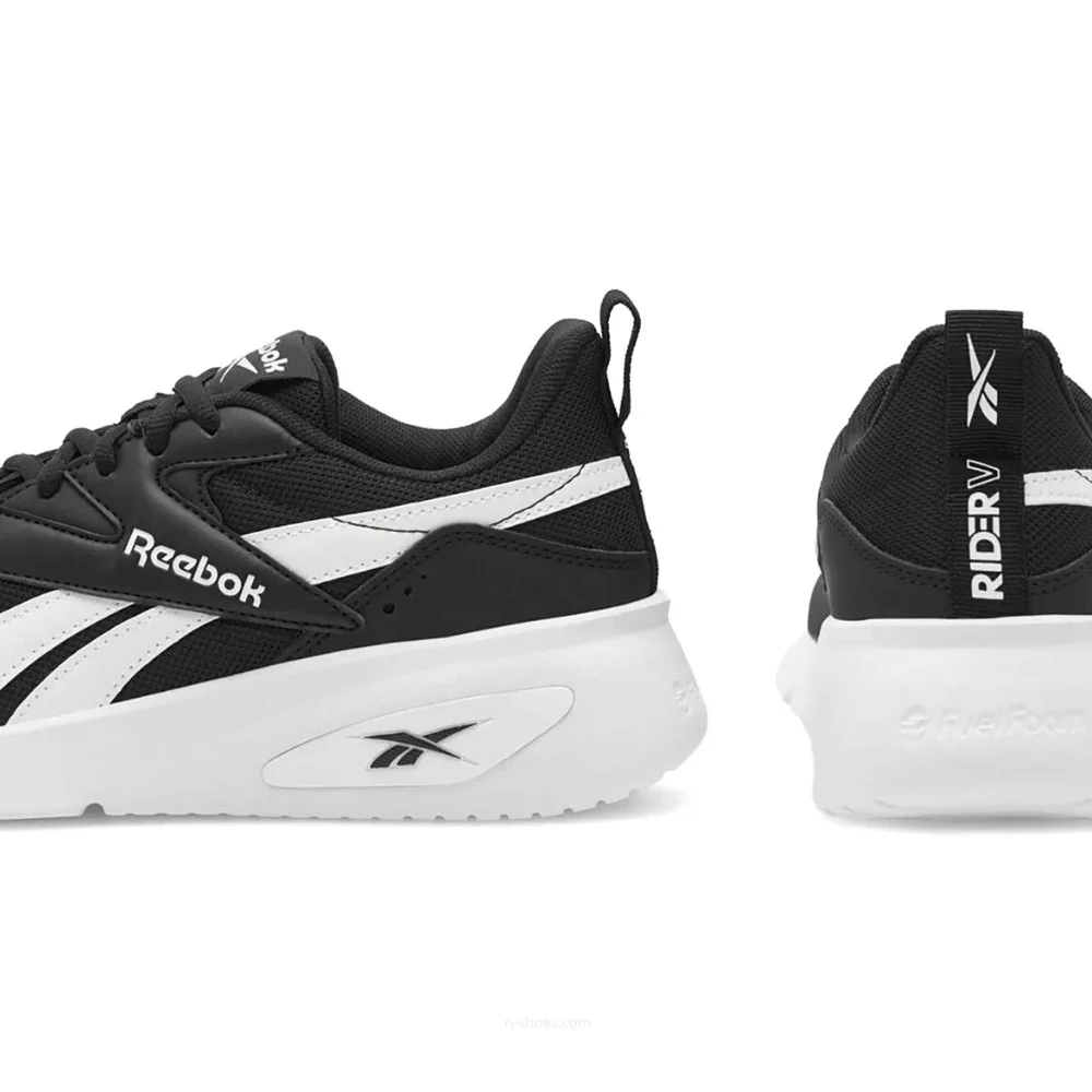 Men's textile sneakers Reebok Rider V Black model 5612