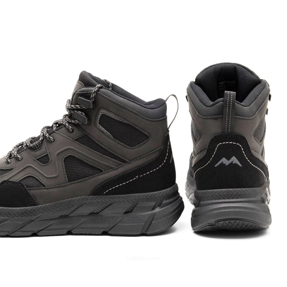 Чоловічі чорні трекінгові черевики Sprandi EARTH GEAR TEC MP40-22624Z 5651
