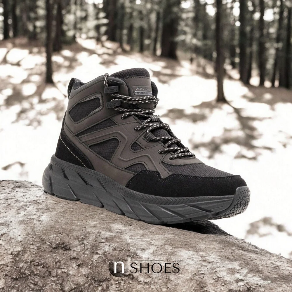 Чоловічі чорні трекінгові черевики Sprandi EARTH GEAR TEC MP40-22624Z 5651
