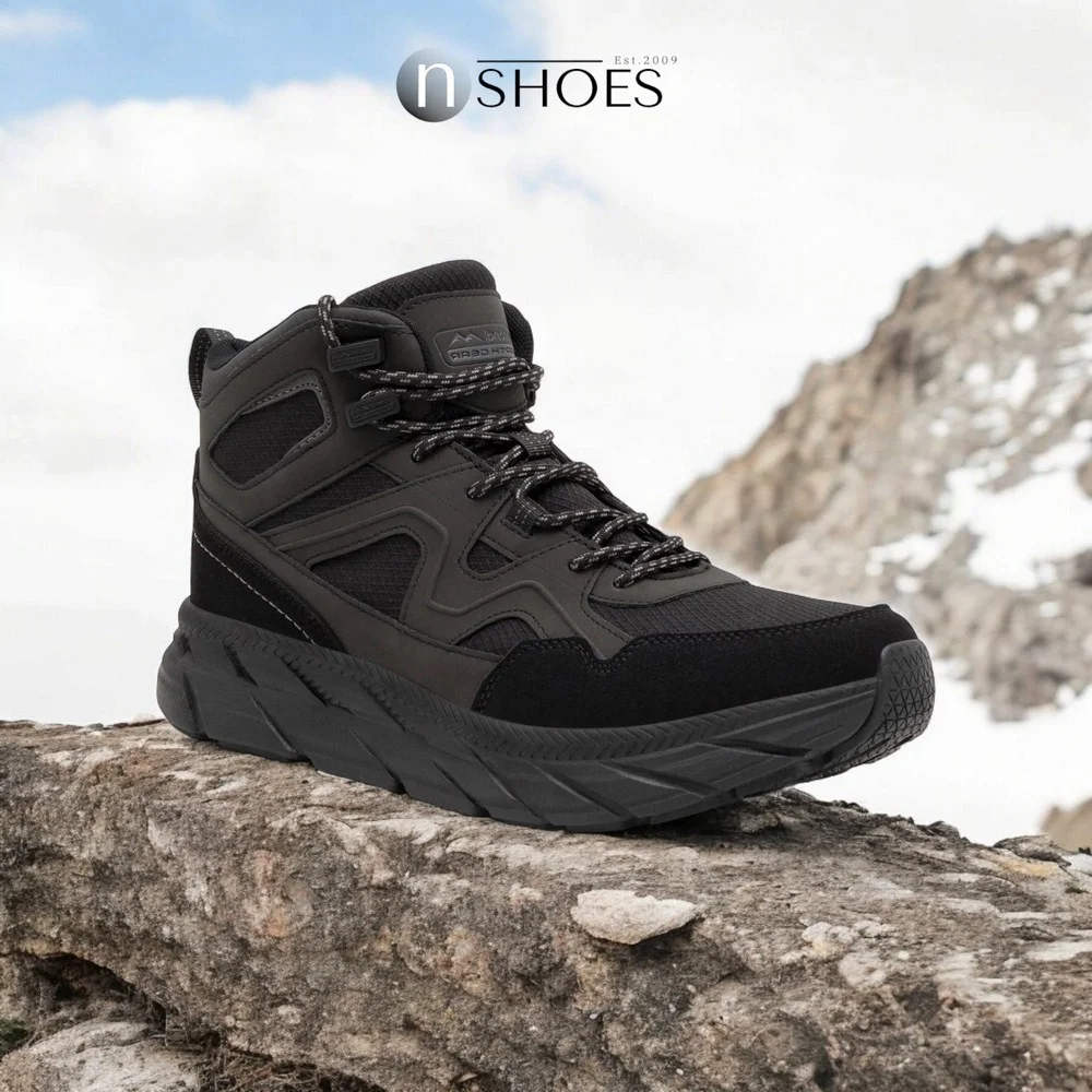 Чоловічі чорні трекінгові черевики Sprandi EARTH GEAR TEC MP40-22624Z 5651