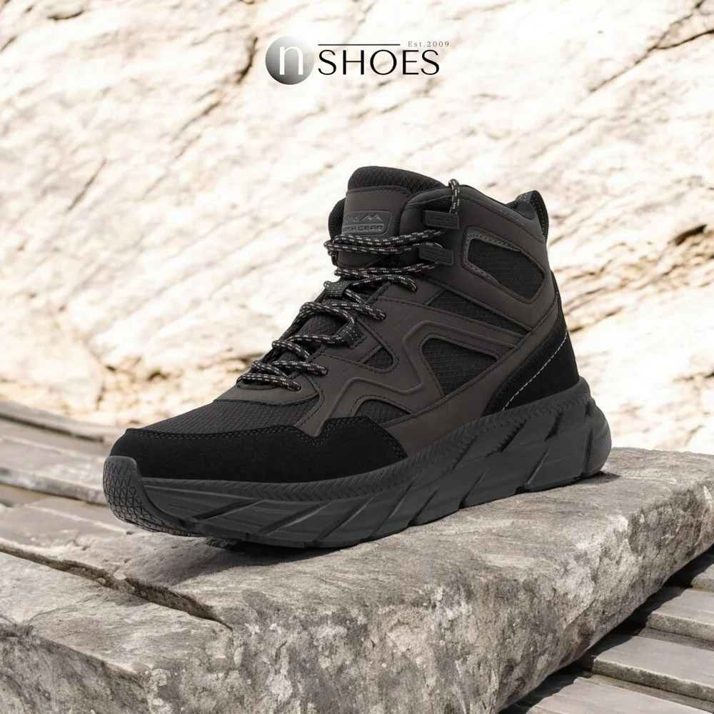 Чоловічі чорні трекінгові черевики Sprandi EARTH GEAR TEC MP40-22624Z 5651
