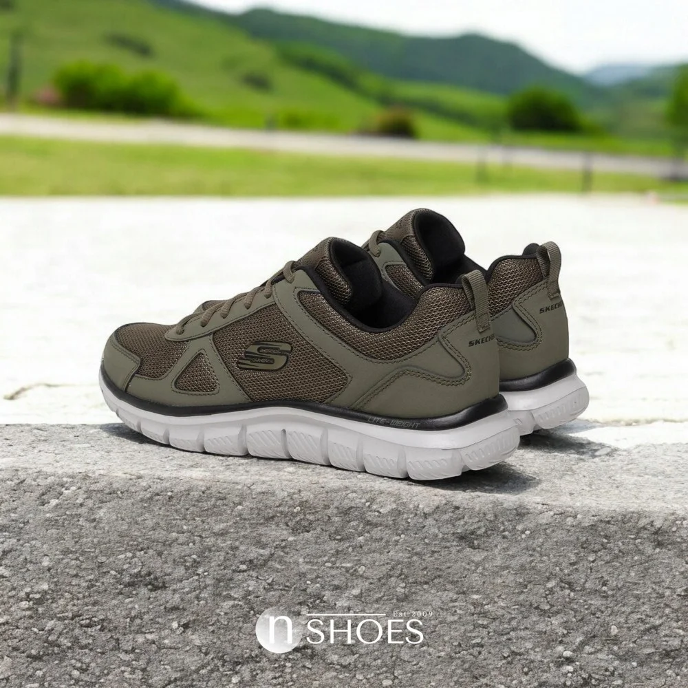 Кросівки Skechers Track Scloric 52631 OLBK Oak Canyon Verketta 51898 модель 5652