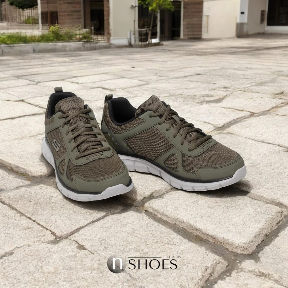 Кросівки Skechers Track Scloric 52631 OLBK Oak Canyon Verketta 51898 модель 5652