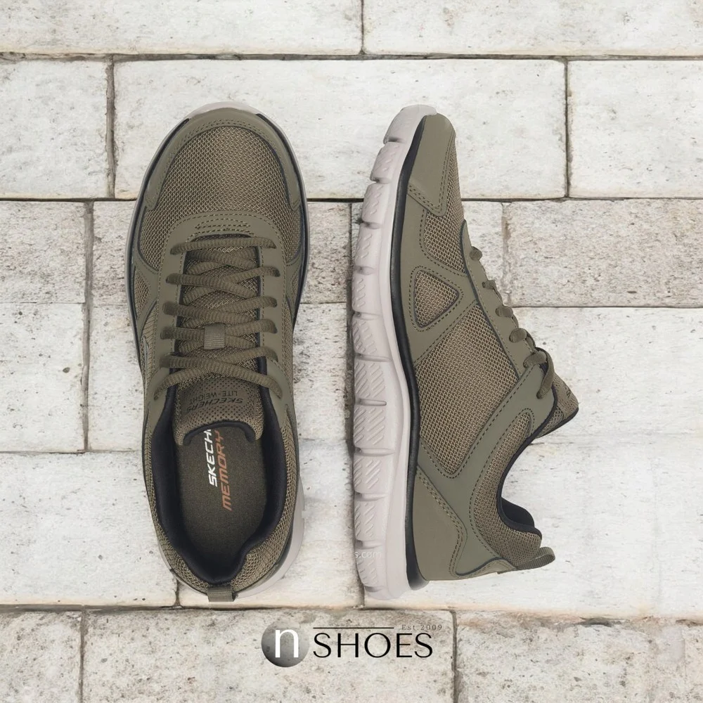 Кросівки Skechers Track Scloric 52631 OLBK Oak Canyon Verketta 51898 модель 5652