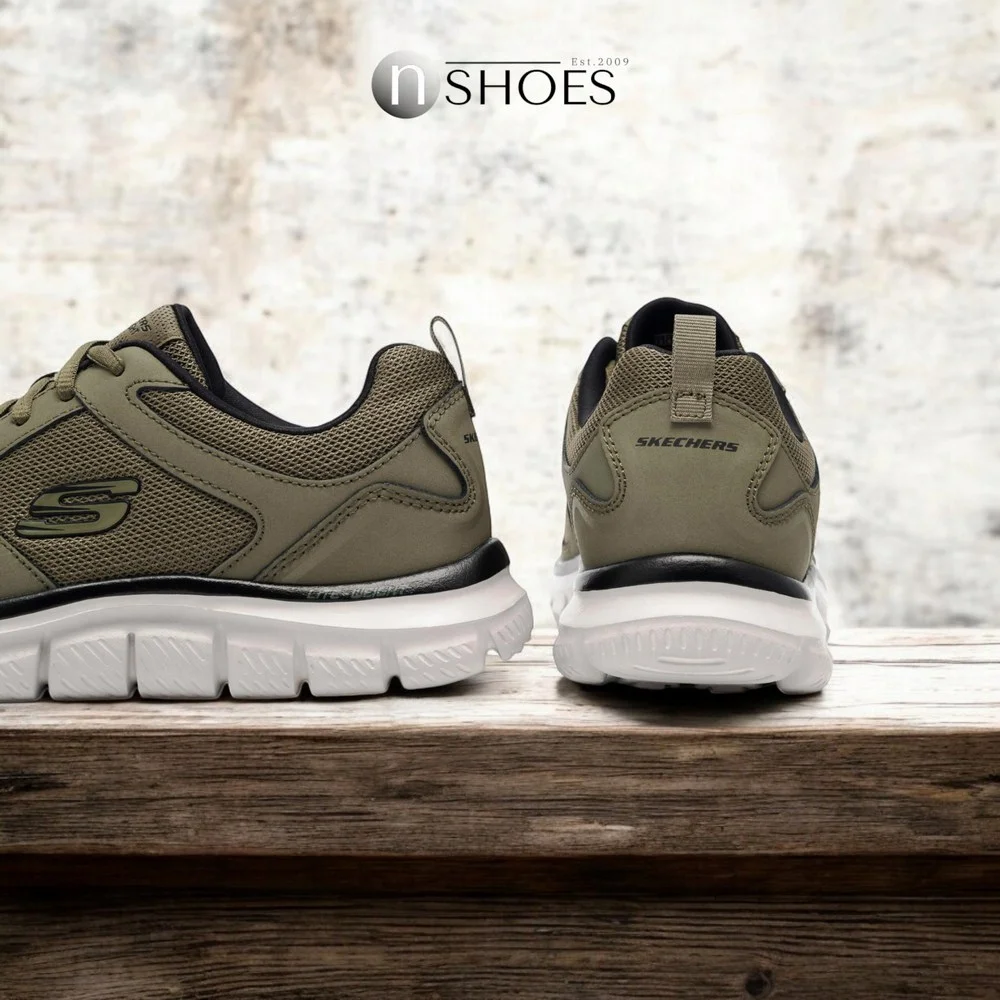 Кросівки Skechers Track Scloric 52631 OLBK Oak Canyon Verketta 51898 модель 5652