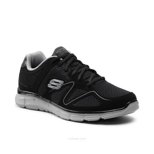 Men's black sneakers Skechers Flash Point 58350 BKGY 5653 Men's black sneakers Skechers Flash Point 58350 BKGY 5653