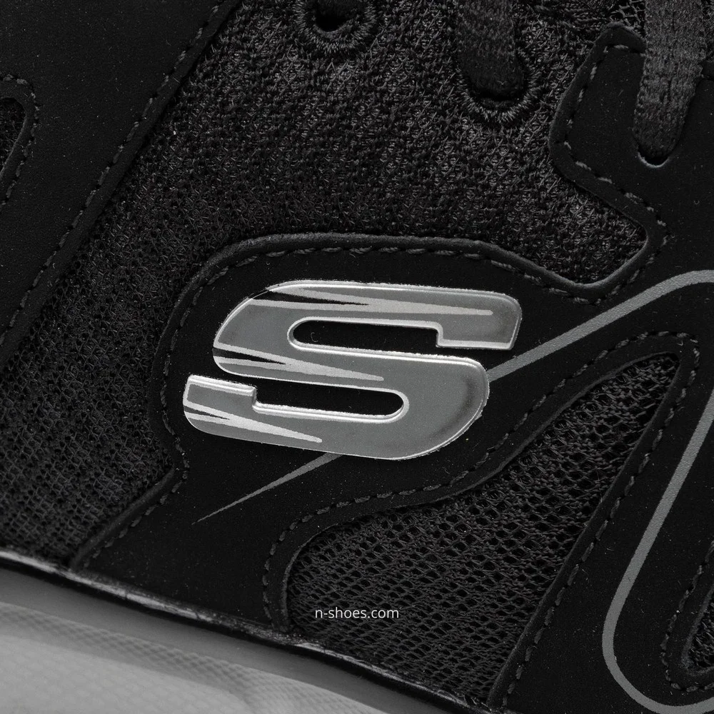 Чоловічі чорні кросівки Skechers Flash Point 58350 BKGY 5653