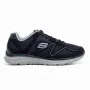 Чоловічі чорні кросівки Skechers Flash Point 58350 BKGY 5653