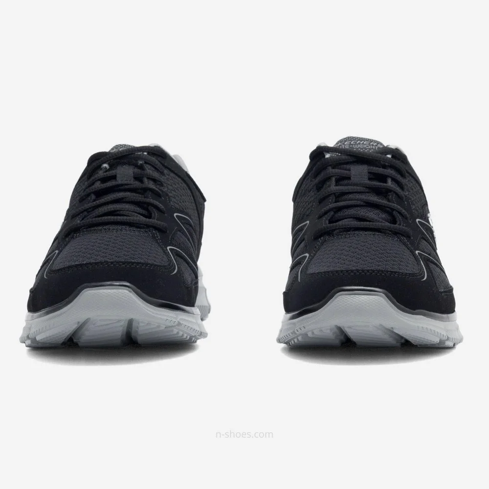 Чоловічі чорні кросівки Skechers Flash Point 58350 BKGY 5653