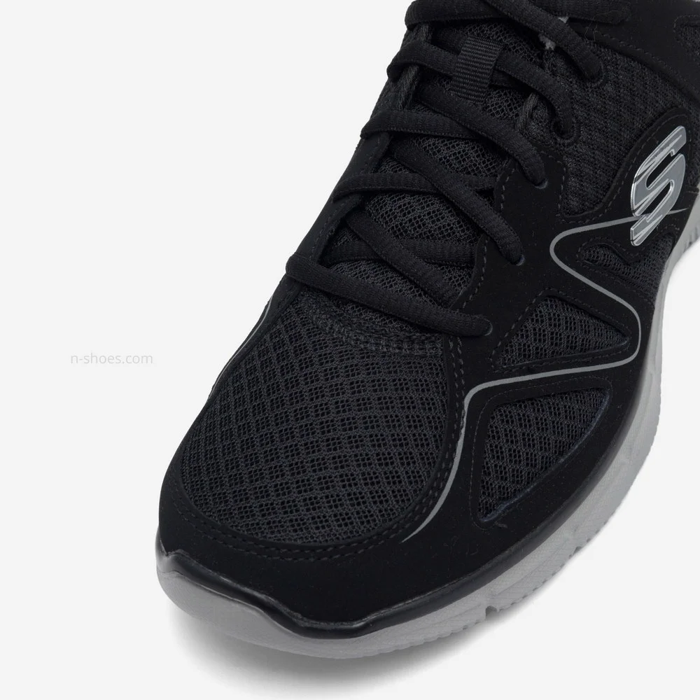 Чоловічі чорні кросівки Skechers Flash Point 58350 BKGY 5653