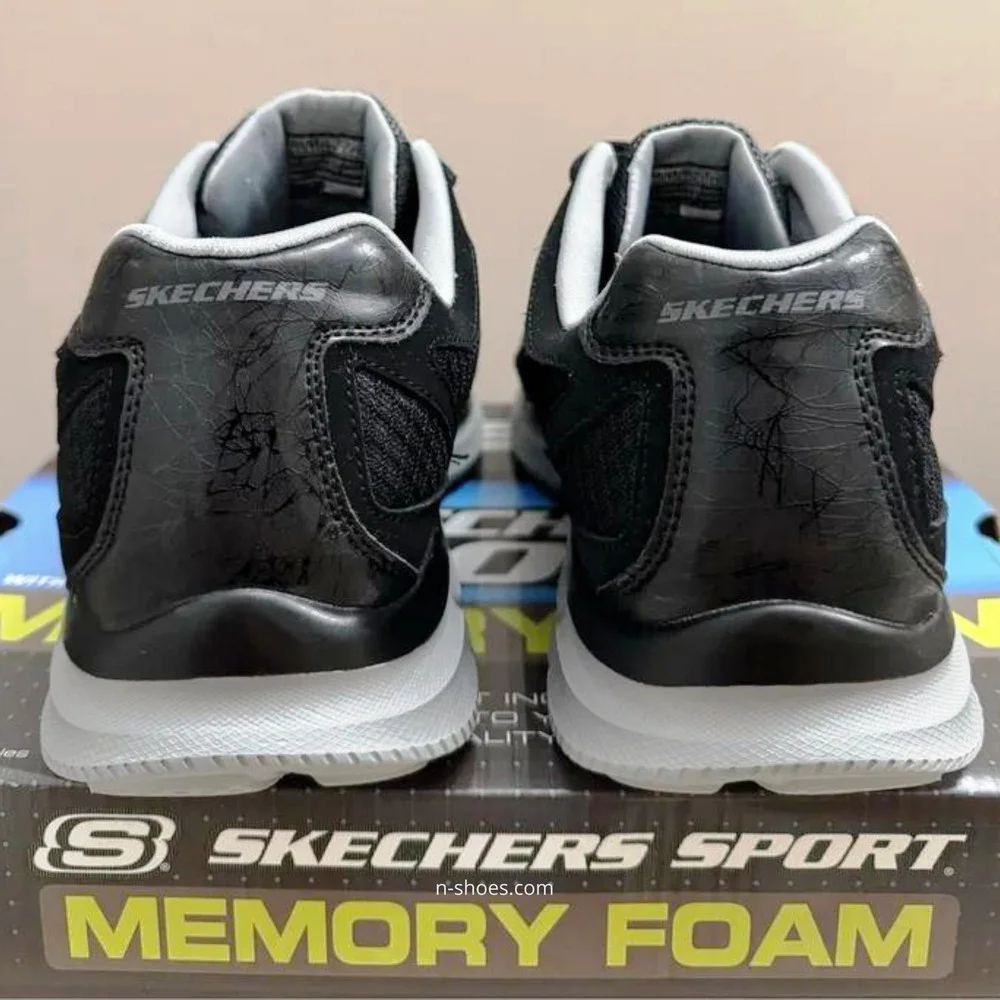 Чоловічі чорні кросівки Skechers Flash Point 58350 BKGY 5653