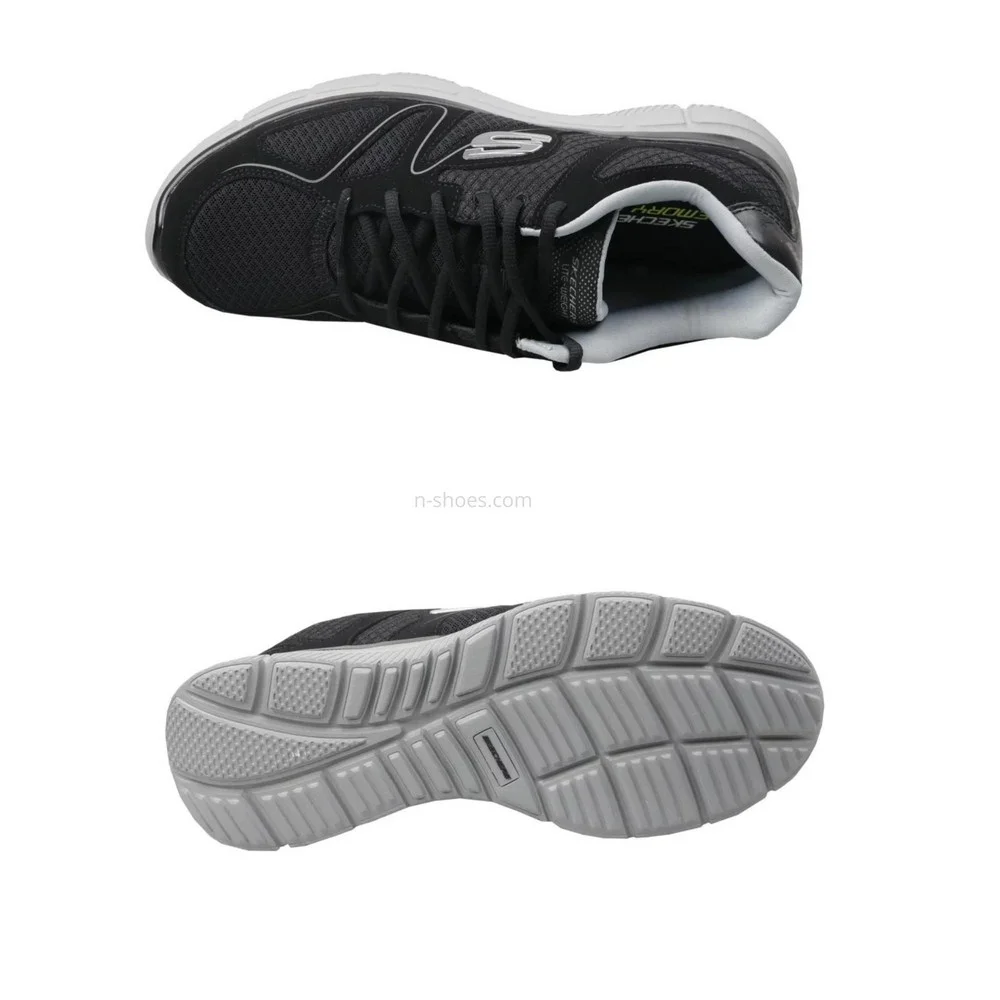 Чоловічі чорні кросівки Skechers Flash Point 58350 BKGY 5653