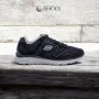 Чоловічі чорні кросівки Skechers Flash Point 58350 BKGY 5653