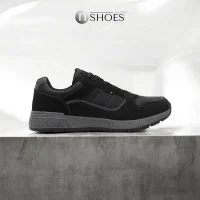 Чоловічі чорні кросівки Lanetti MP07-01543-05B 5654