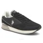 Чоловічі елітні чорні кросівки U.S. POLO ASSN. NOBIL003G 5656