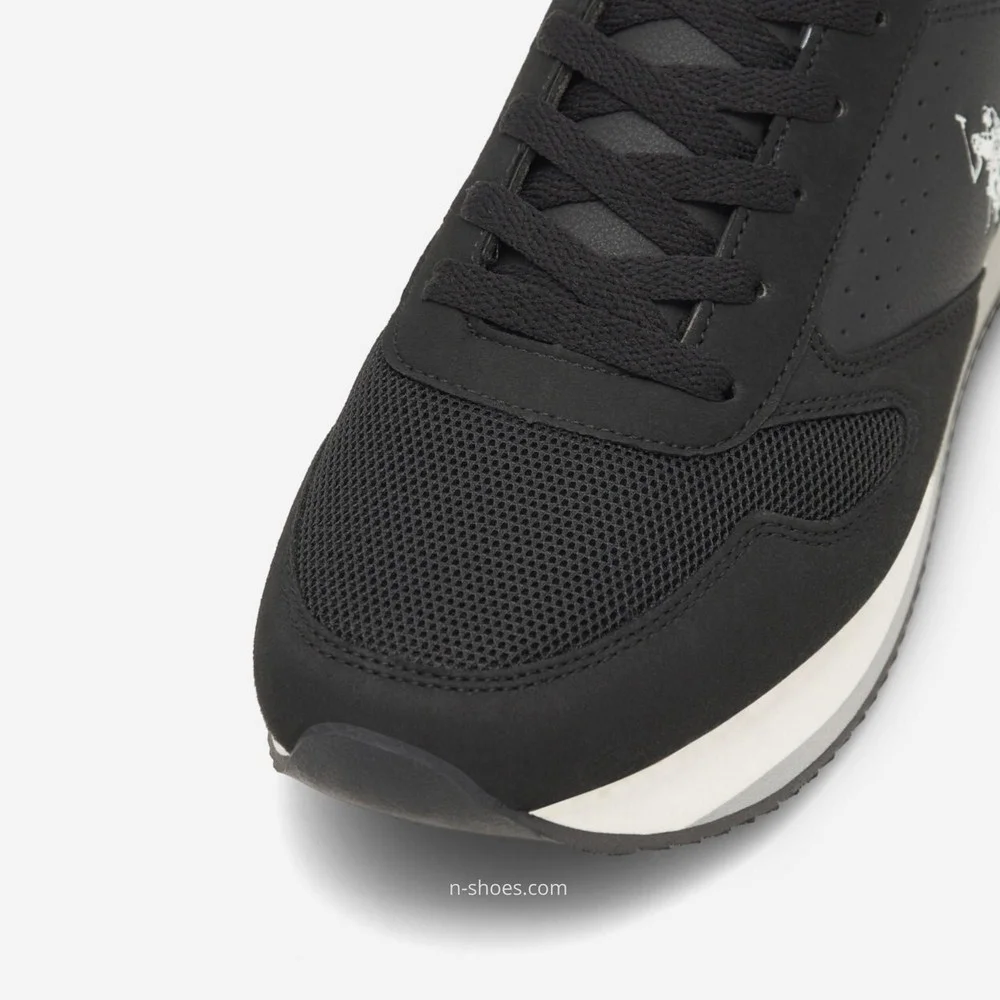 Чоловічі елітні чорні кросівки U.S. POLO ASSN. NOBIL003G 5656