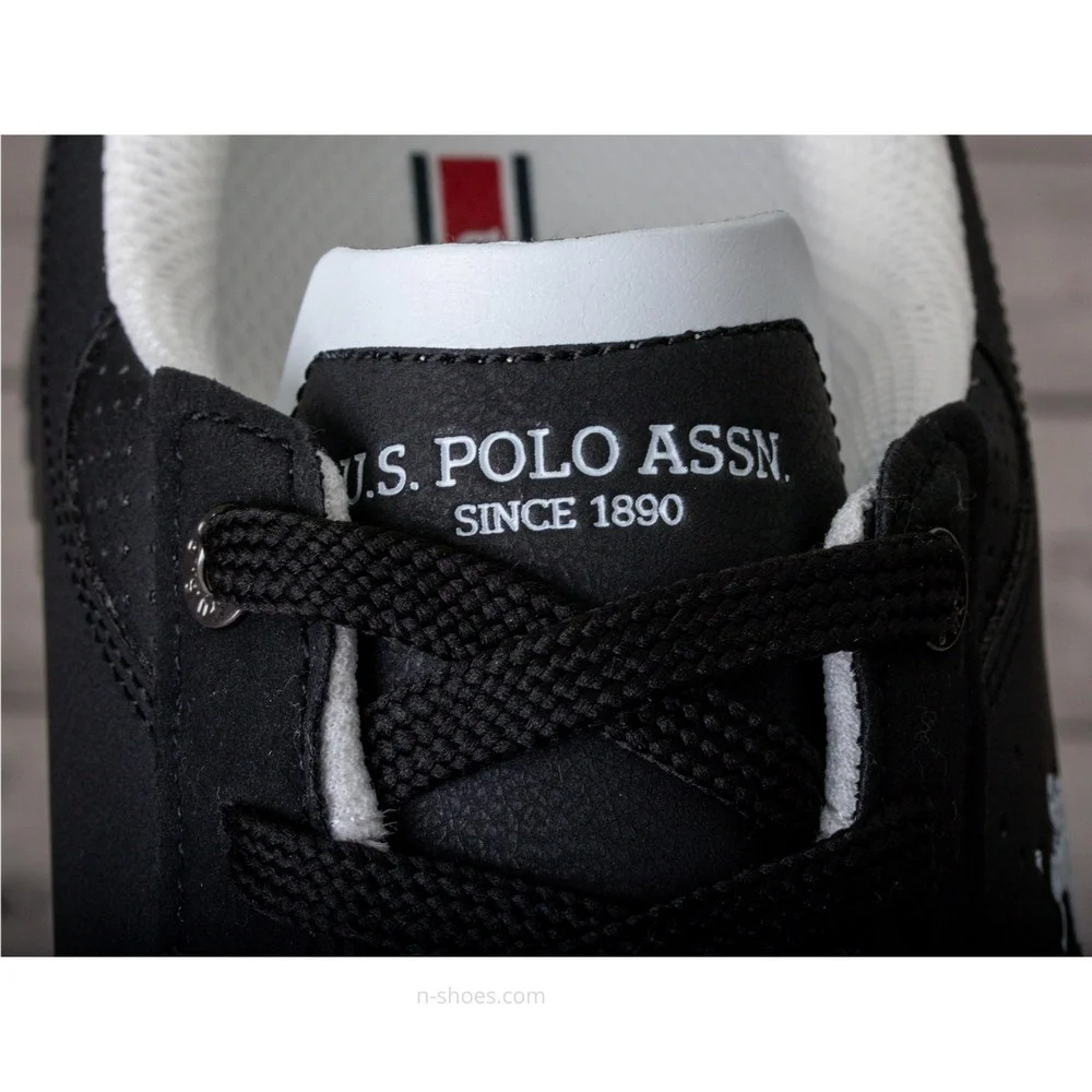 Чоловічі елітні чорні кросівки U.S. POLO ASSN. NOBIL003G 5656