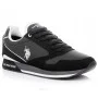 Чоловічі елітні чорні кросівки U.S. POLO ASSN. NOBIL003G 5656