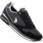 Чоловічі елітні чорні кросівки U.S. POLO ASSN. NOBIL003G 5656