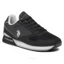 Чоловічі елітні чорні кросівки U.S. POLO ASSN. NOBIL003G 5656