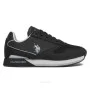 Чоловічі елітні чорні кросівки U.S. POLO ASSN. NOBIL003G 5656