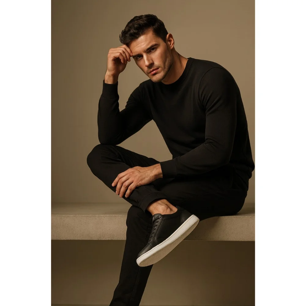 Men’s Black Sneakers Beverly Hills Polo Club MYL-CE23388A