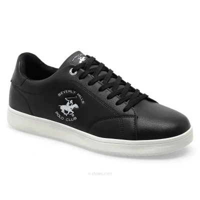 Мужские черные кеды Beverly Hills Polo Club MYL-CE23388A 5658 Мужские черные кеды Beverly Hills Polo Club MYL-CE23388A 5658