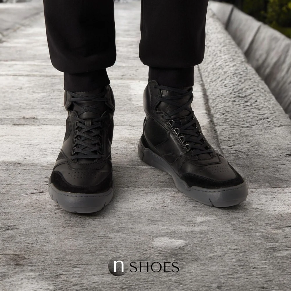 Мужские кожаные ботинки Badura (Польша) модель 5672