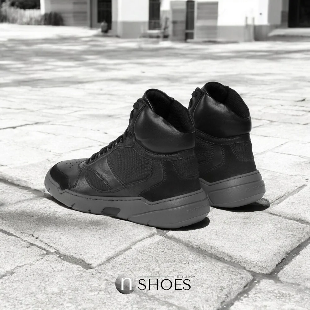 Мужские кожаные ботинки Badura (Польша) модель 5672