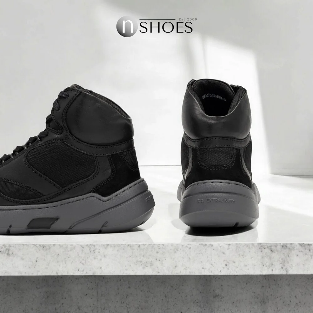 Мужские кожаные ботинки Badura (Польша) модель 5672