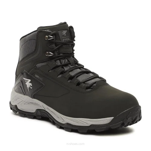 Men's black trekking boots Joma Tk.Angara Men 2201 TKANGW2201 genuine leather 5674 Men's black trekking boots Joma Tk.Angara Men 2201 TKANGW2201 genuine leather 5674