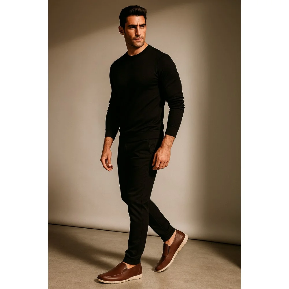 Men's moccasins Lasocki (Poland) model 5679