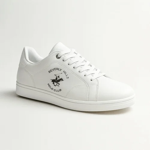 Мужские белые элитные кеды туфли Beverly Hills Polo Club MYL-CE23388A 5680 Мужские белые элитные кеды туфли Beverly Hills Polo Club MYL-CE23388A 5680