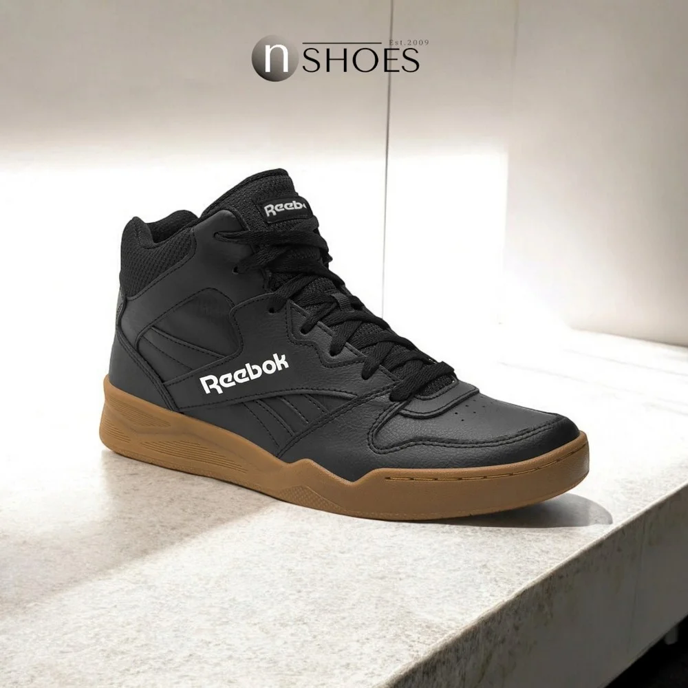 Reebok Men's Lifestyle Leather High Top Sneakers Model 5684