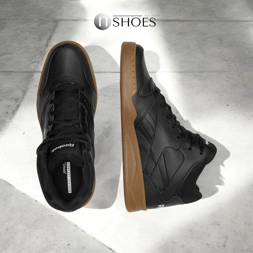 Reebok Men's Lifestyle Leather High Top Sneakers Model 5684