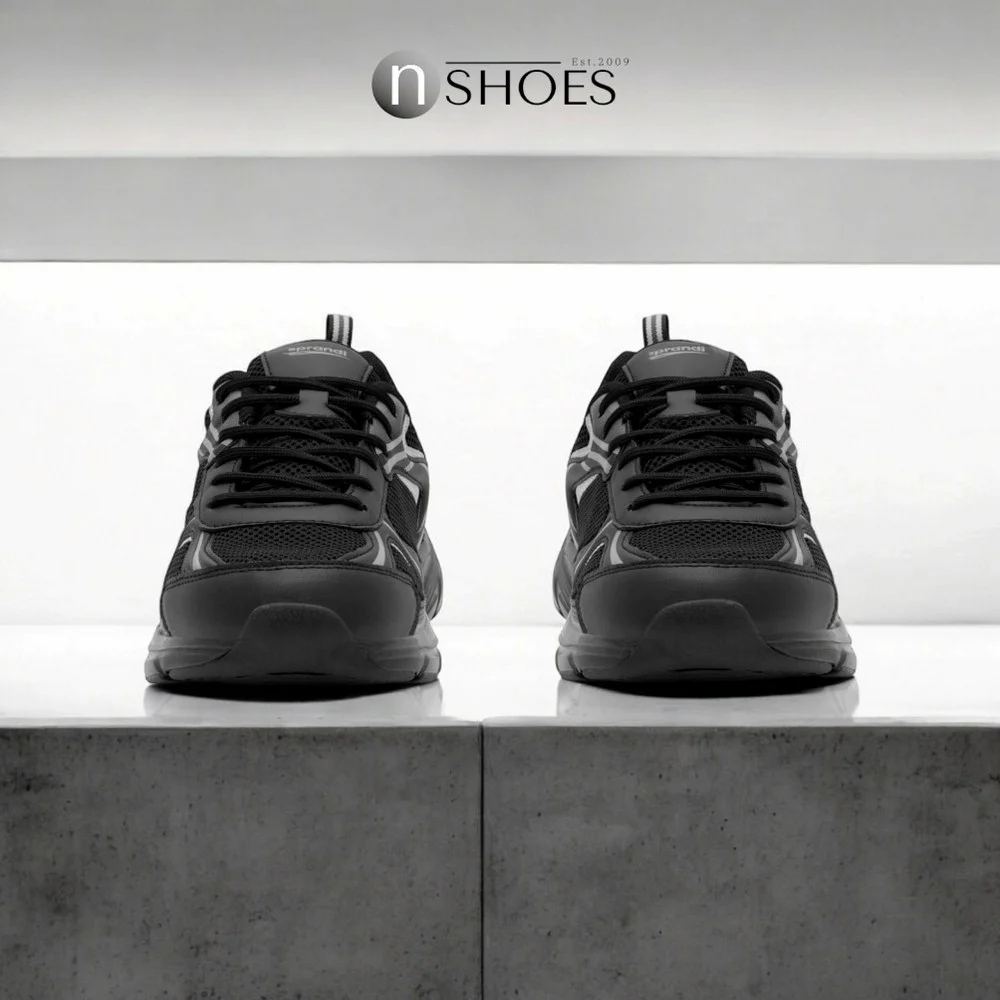 Men’s Black Sneakers Sprandi MP40-23404Z 5693 New Balance Style