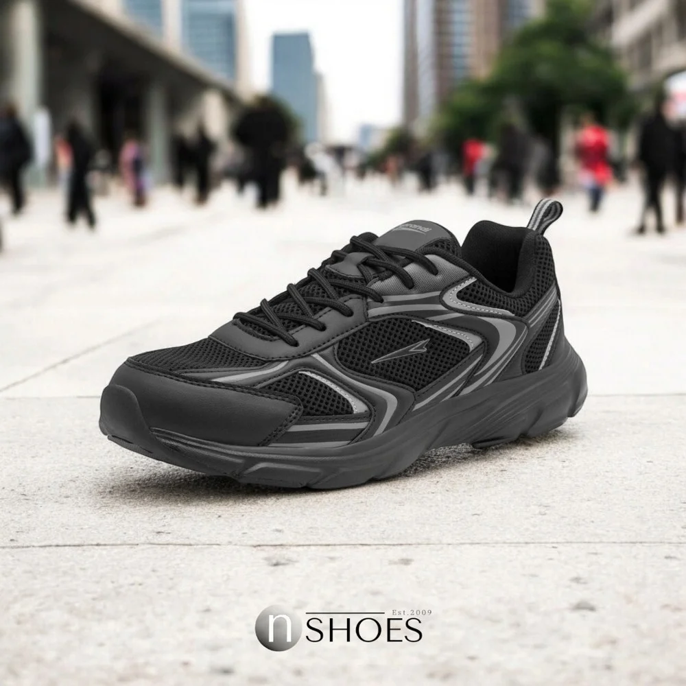 Men’s Black Sneakers Sprandi MP40-23404Z 5693 New Balance Style