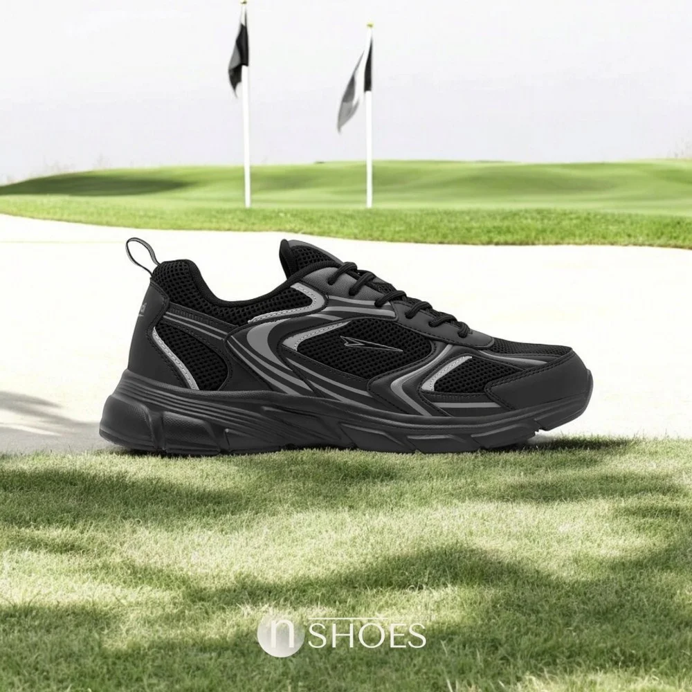 Men’s Black Sneakers Sprandi MP40-23404Z 5693 New Balance Style