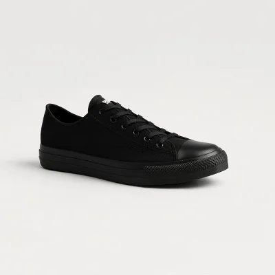 Мужские черные низкие кеды Sprandi YL201401 5696 в стиле Converse Chuck Taylor All Star Ox Black Мужские черные низкие кеды Sprandi YL201401 5696 в стиле Converse Chuck Taylor All Star Ox Black