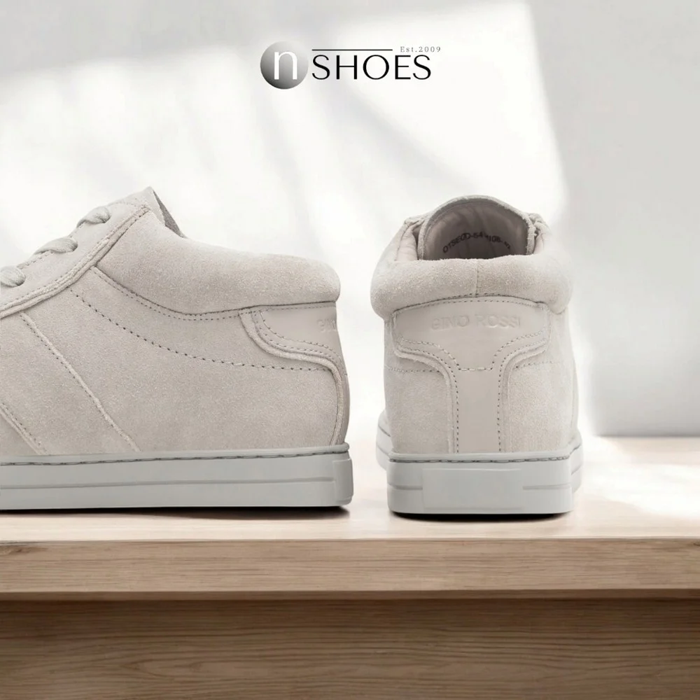 Men's leather high-top sneakers Gino Rossi (Poland) model 5698